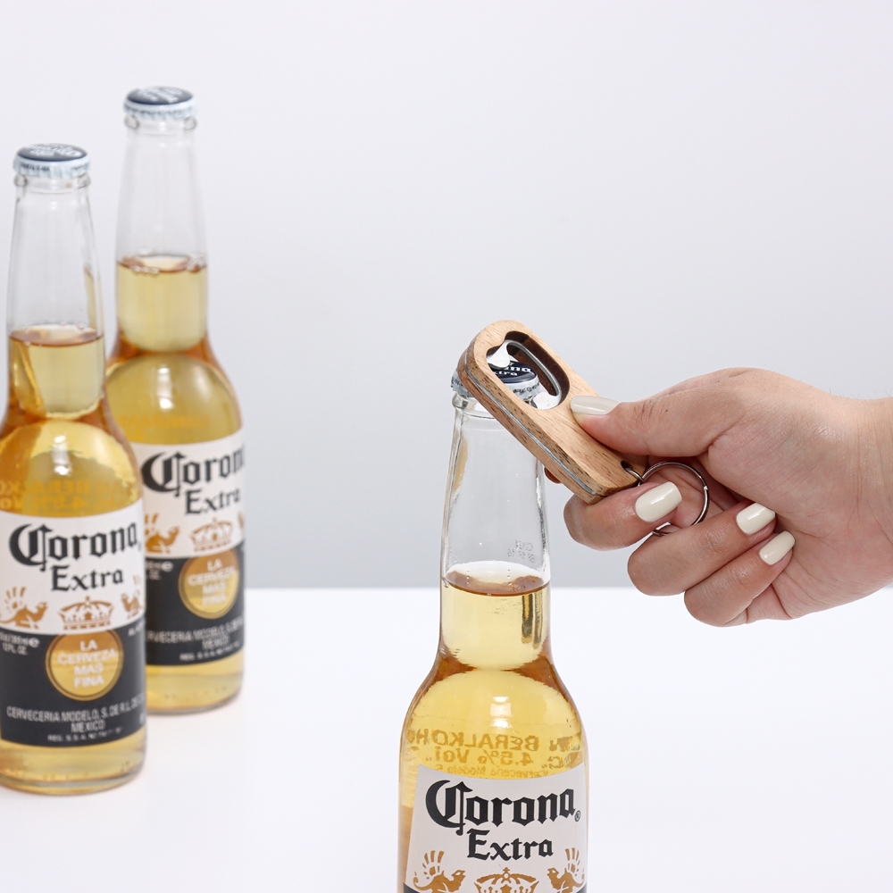 chaveiro de madeira sustentável