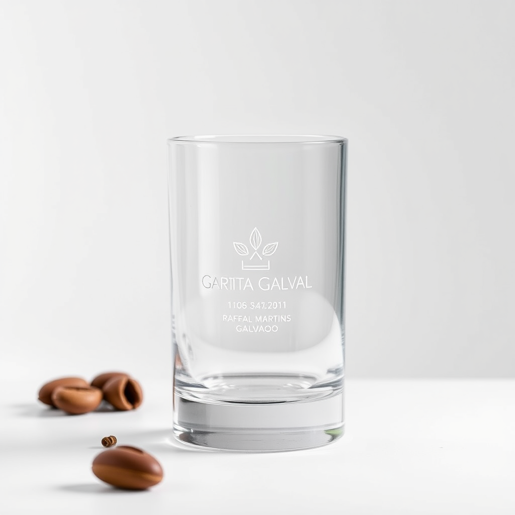 garrafa de vidro personalizada para marketing