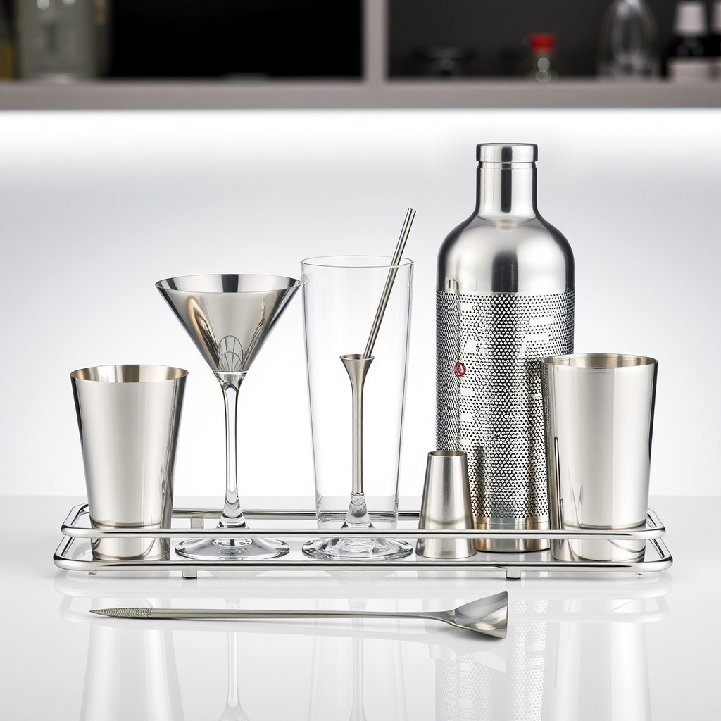 Kit bar inox para profissionais de eventos