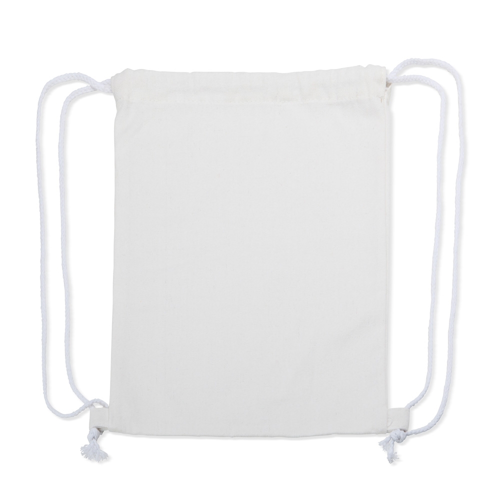 mochila saco de algodão com logo